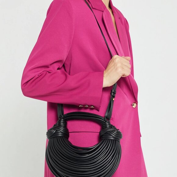 Few Moda | Ally Double Knot Bag | Black - Picture 2 of 5
